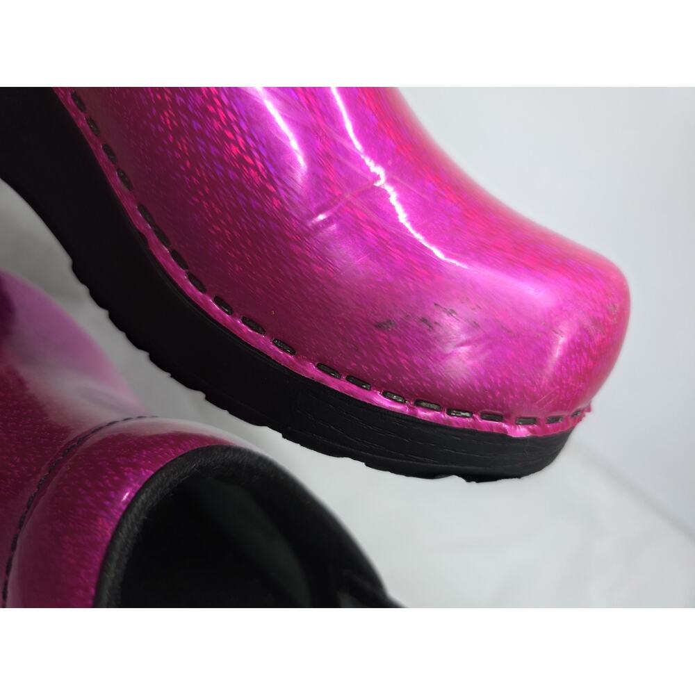 Sanita Original Danish Clogs Comfort Nursing Shoes Slip On Women EUR 39 Pink - Picture 7 of 12